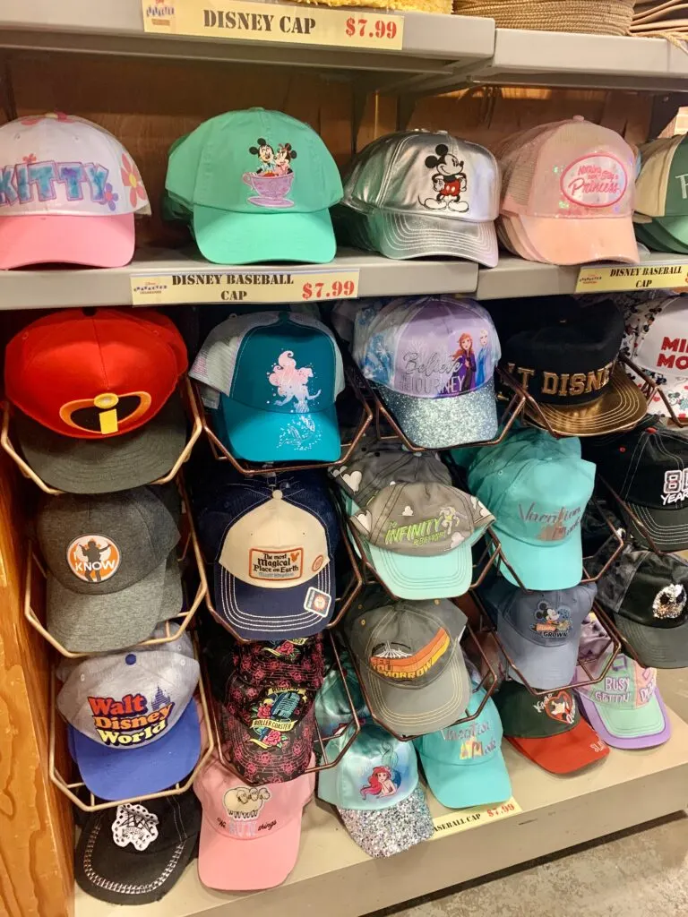 Disney Hats at Outlet