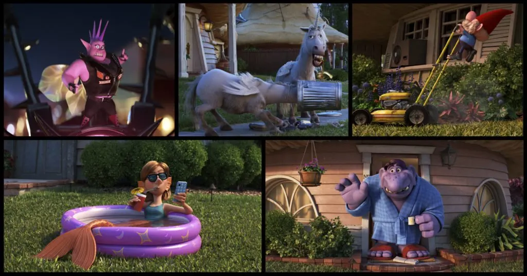 Pixar Onward Magical Characters