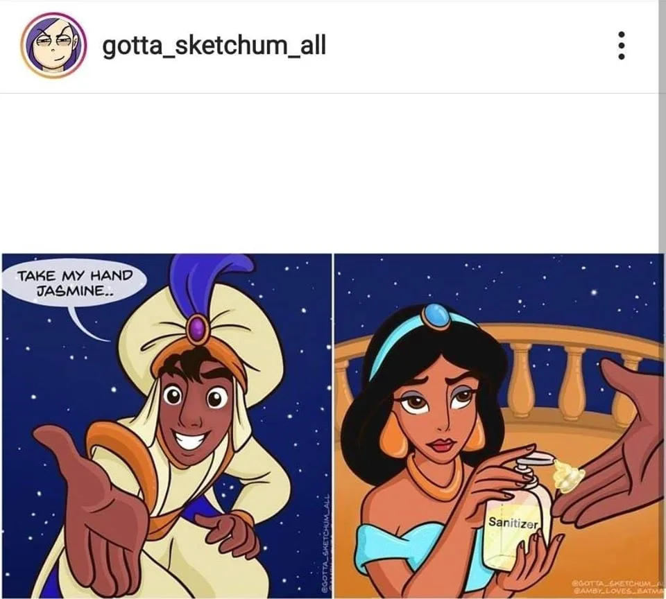 Aladdin Corona Meme