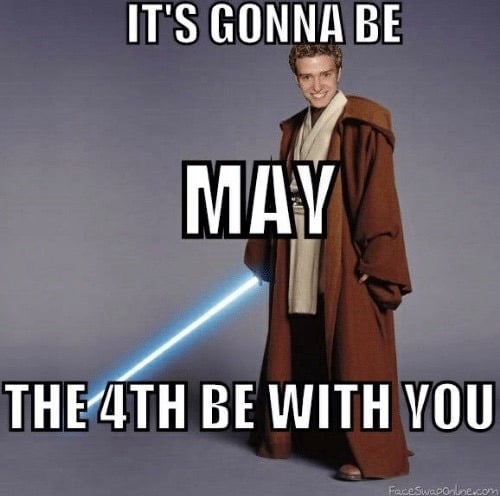 It's Gonna Be May the 4th Mashup Meme