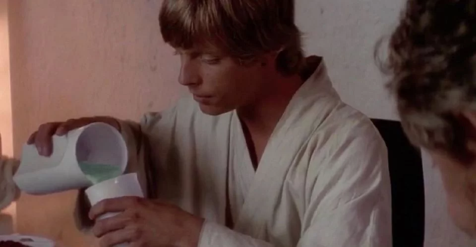 Blue Milk in Star Wars Luke Skywalker
