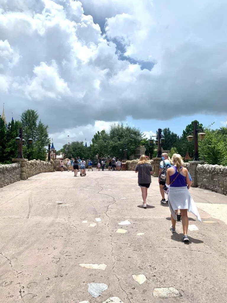 Empty Crowds at Disney World Reopening