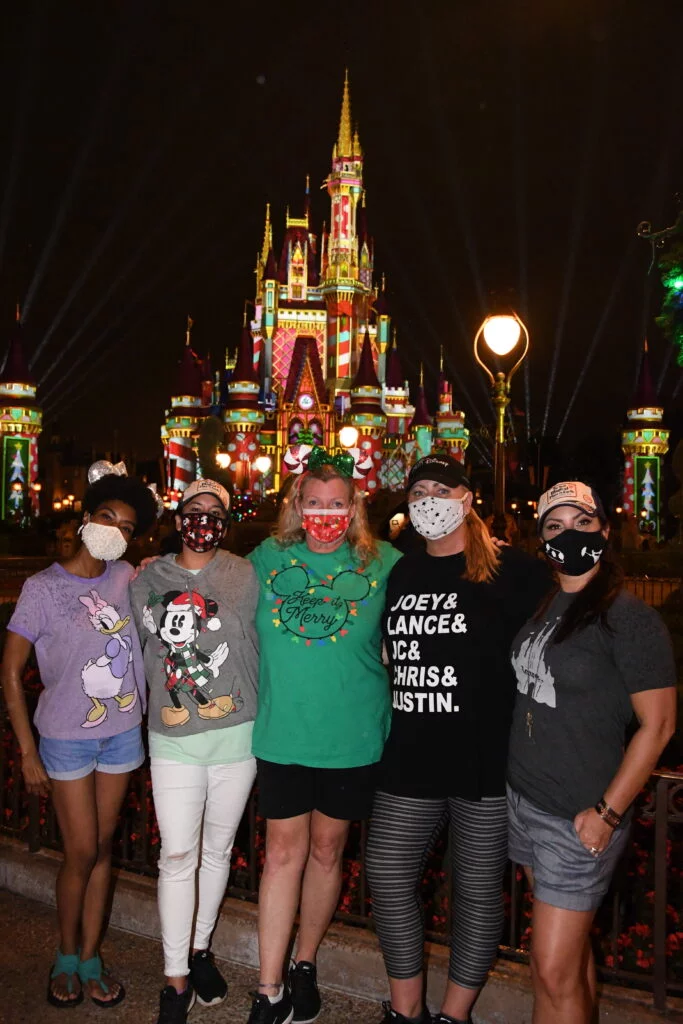 Cinderella Castle Holiday Projections 2020