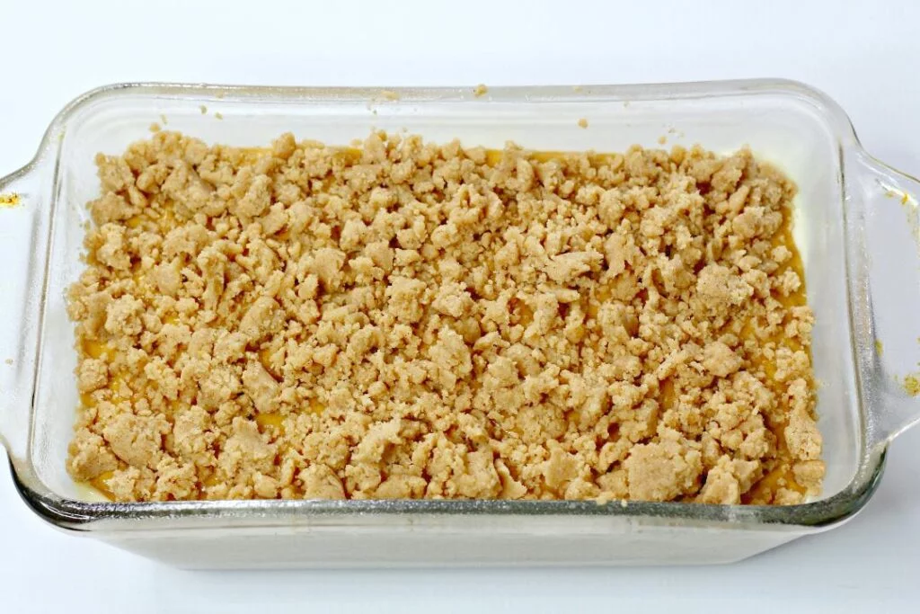 Crumb Topping Instruction for Pumpkin Bread