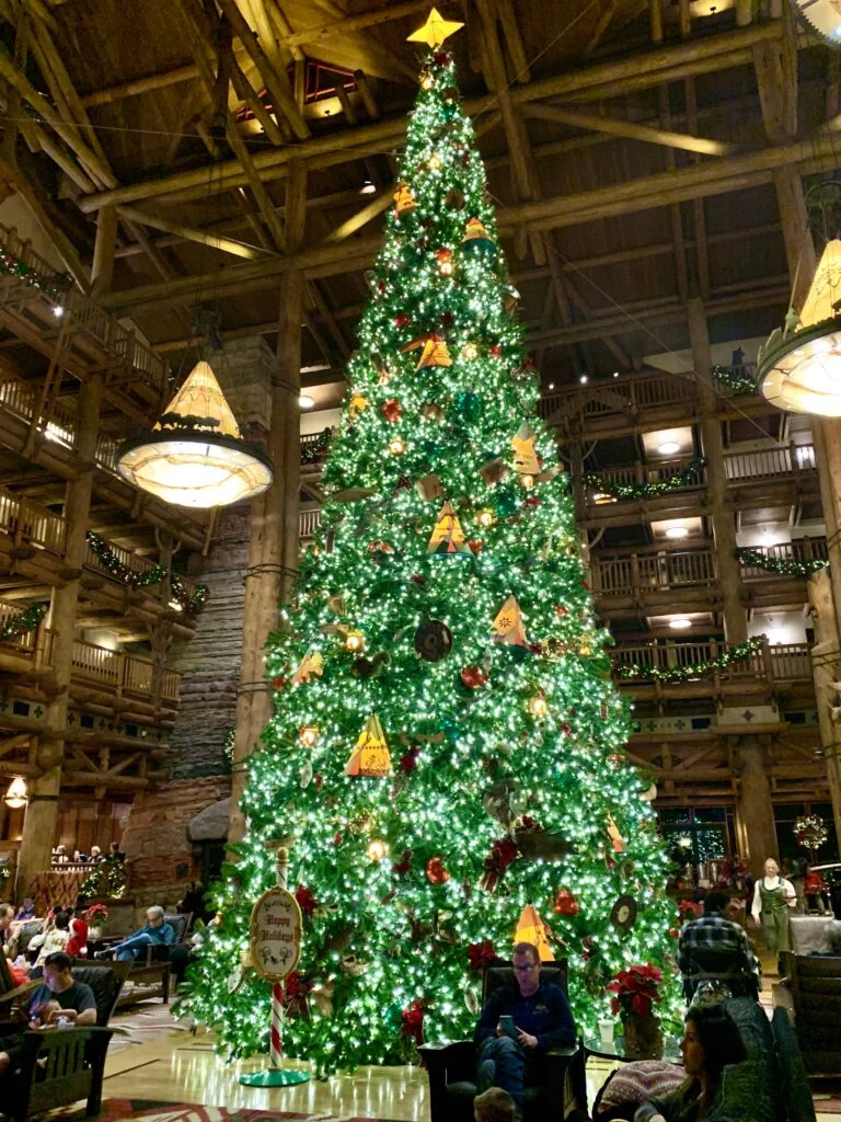 Christmas Trees Animal Kingdom Lodge
