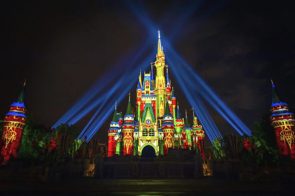 Cinderella Castle Holiday Projections 2020