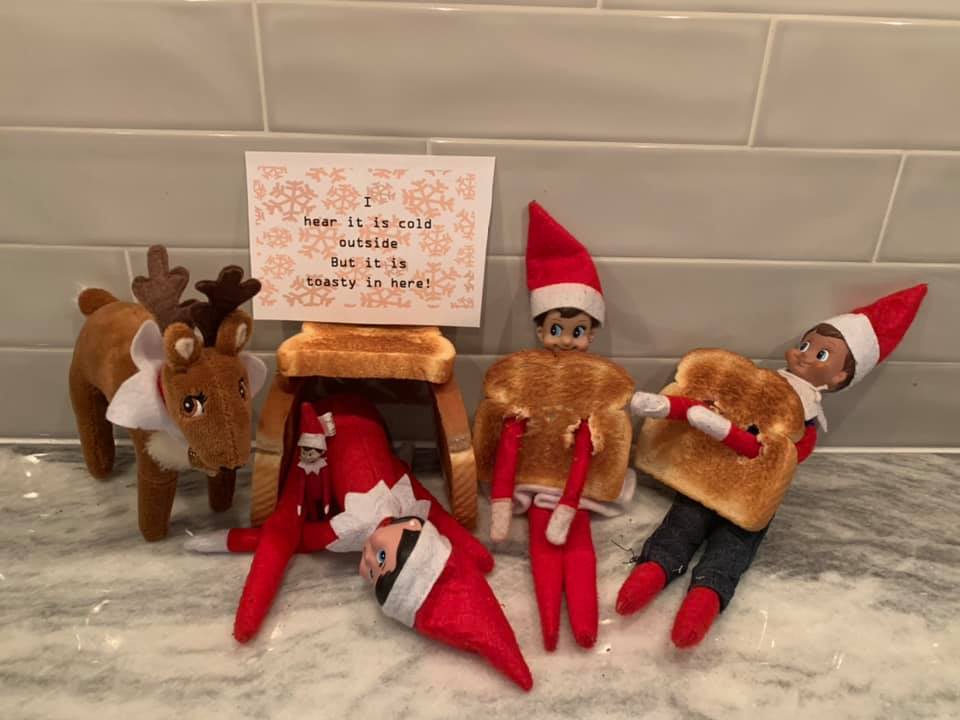 elf on the shelf ideas crazy