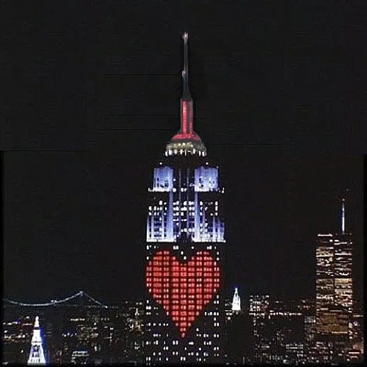 Sleepless in Seattle Heart on Empire State Building