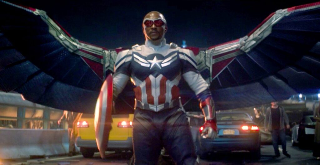 Sam Wilson as Captain America