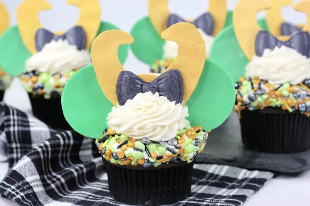 Marvel Loki Cupcakes