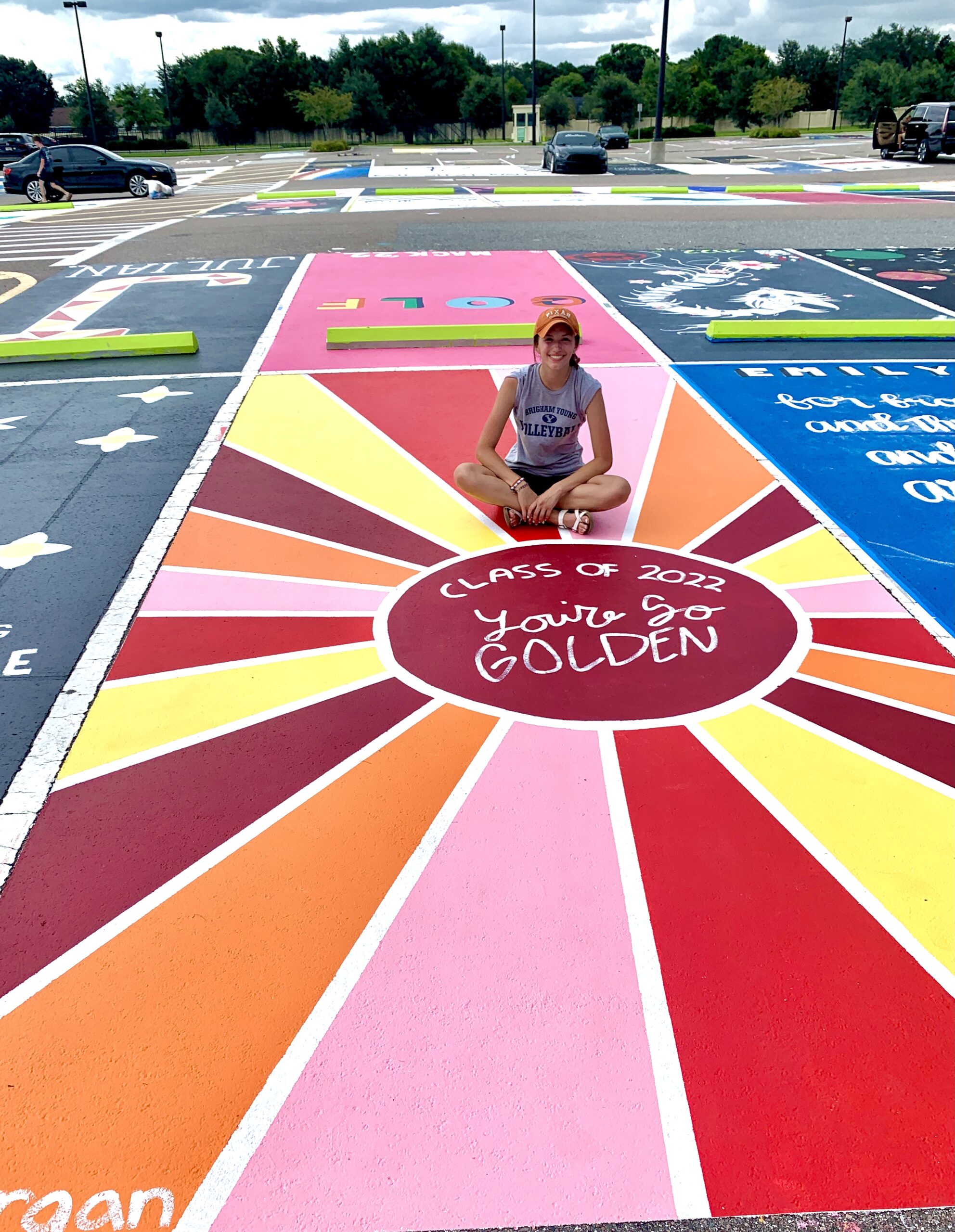 Fun Senior Parking Spot Ideas And Tips on How to Paint One - Lola Lambchops