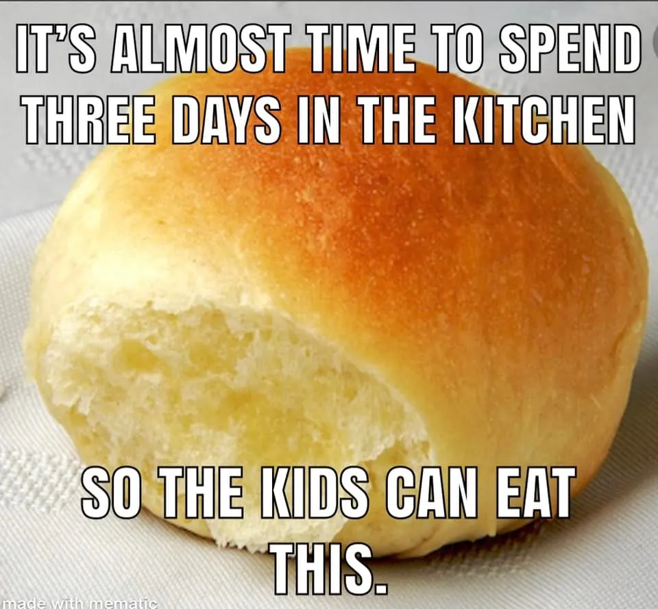 Thanksgiving Bread Meme