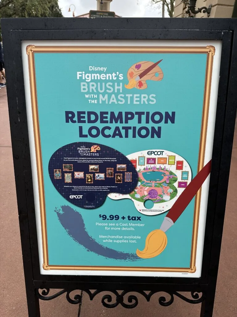 Figment Brush with the Masters Redemption Location