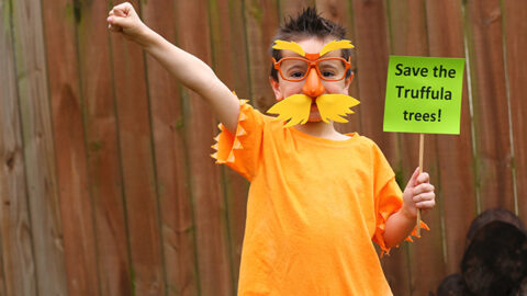 Image for The Lorax Costume: DIY Dr. Seuss Costume