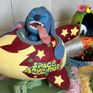 Stitch Easter egg at Disney World
