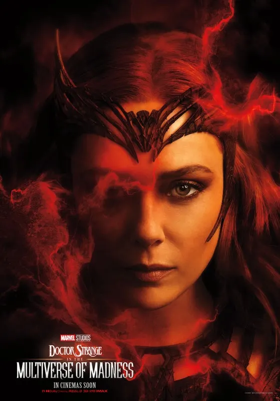 Elizabeth Olsen as Scarlet Witch in Doctor Strange 2