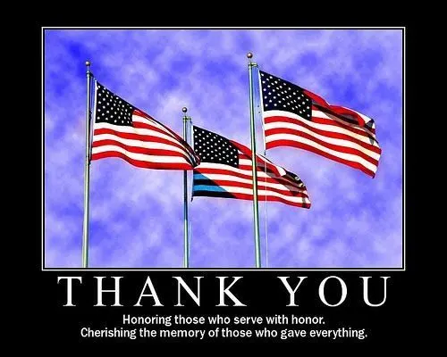 Thank you memorial day meme