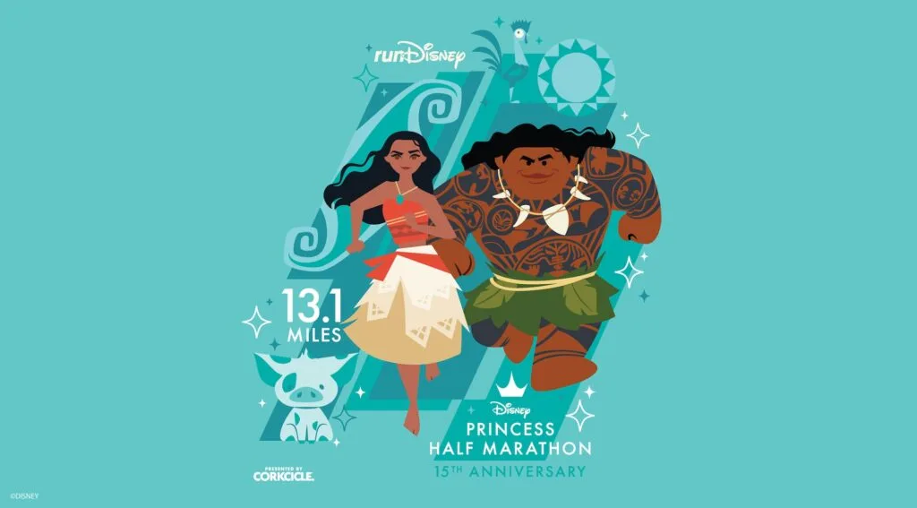 2023 Princess Half Marathon Theme Moana