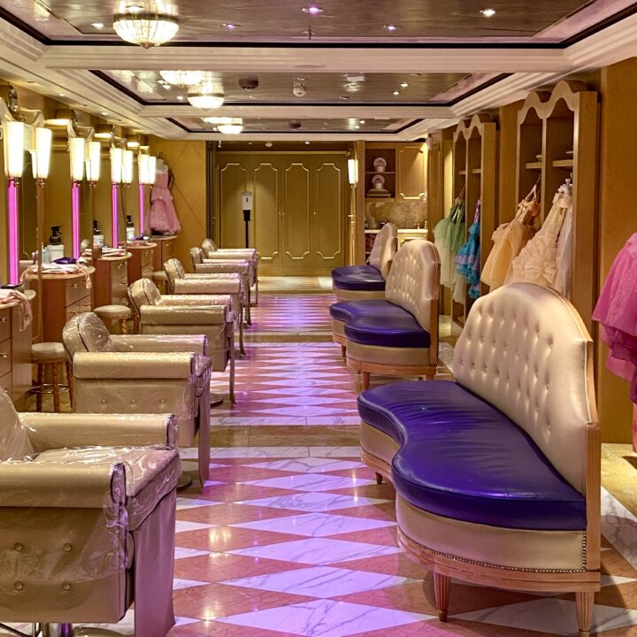 Bibbidi Bobbidi Boutique Prices on Disney Cruise Line