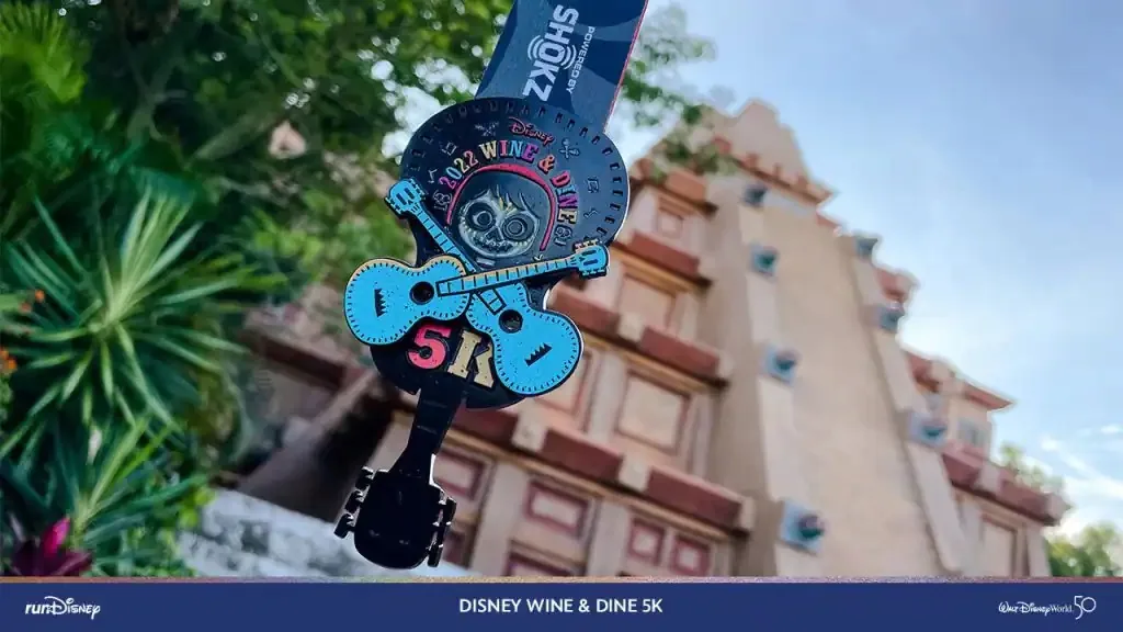 2022 Wine & Dine 5K Medal
