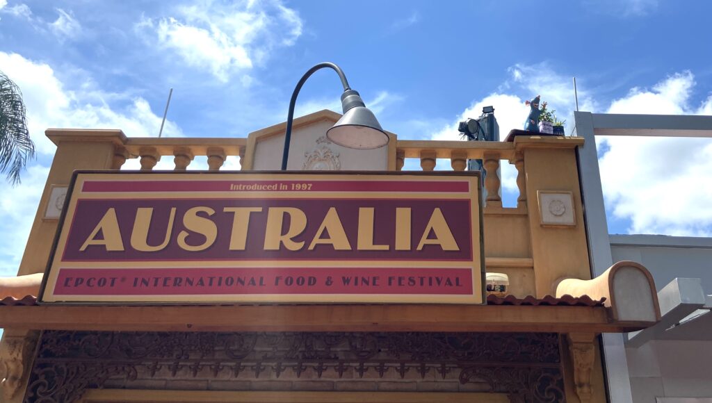 Where to find Remy in Australia in Epcot