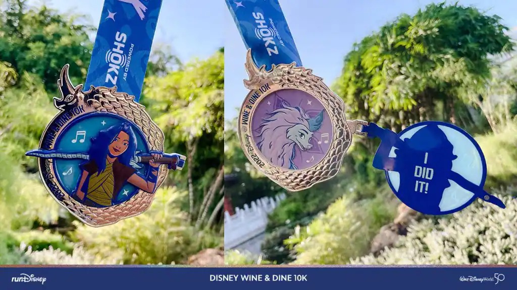 Wine & Dine 10K Raya and the Last Dragon Medal