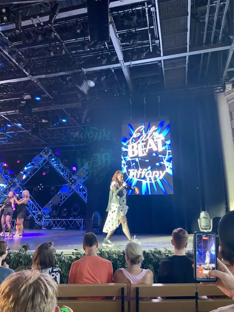 Tiffany at Eat to the Beat 2022