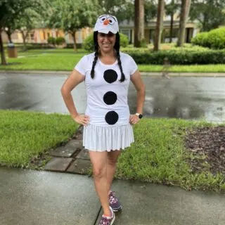 runDisney Olaf costume