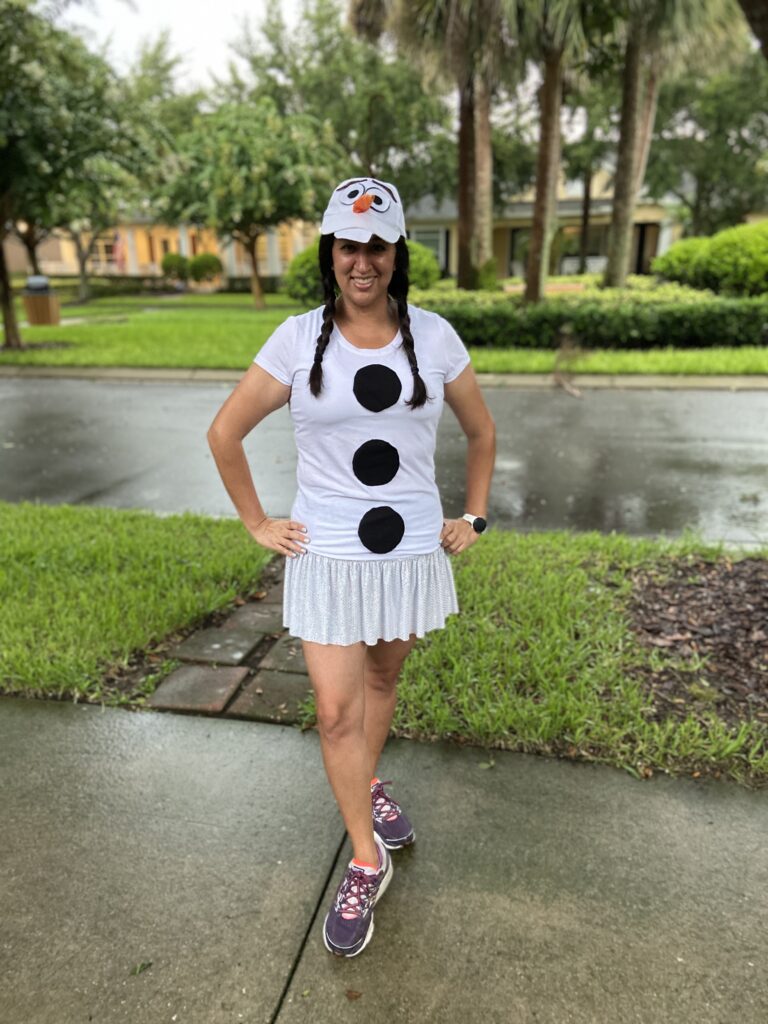 runDisney Olaf costume