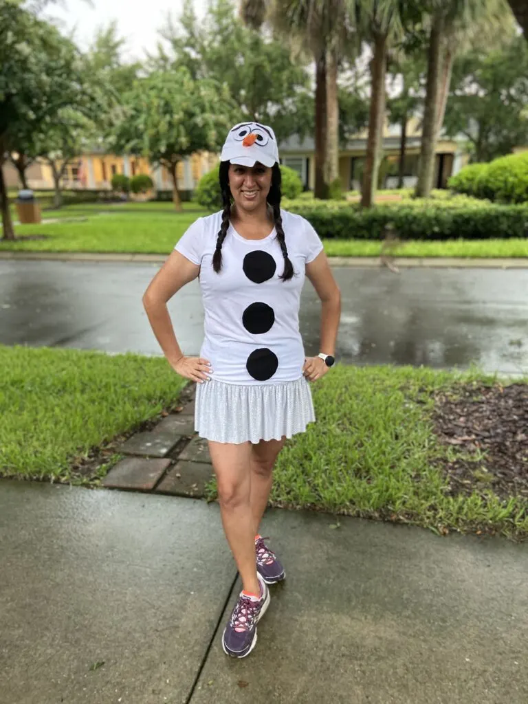 runDisney Olaf costume