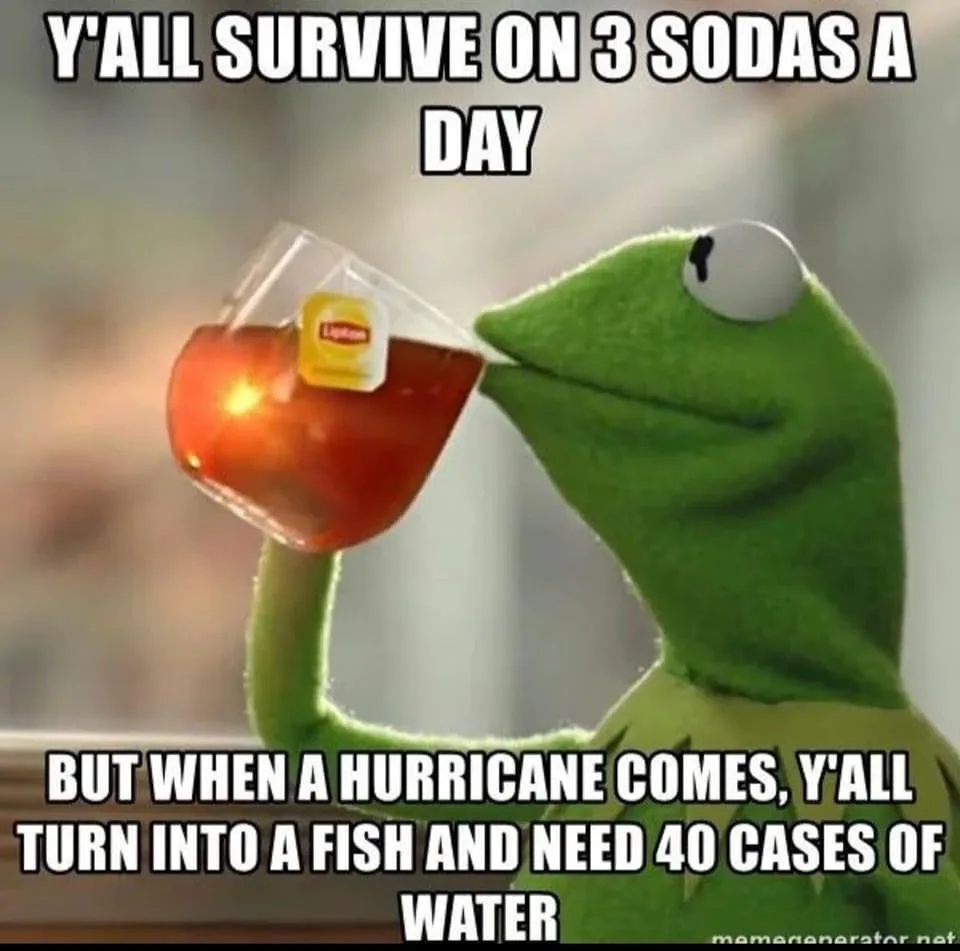 Hurricane Water Memes