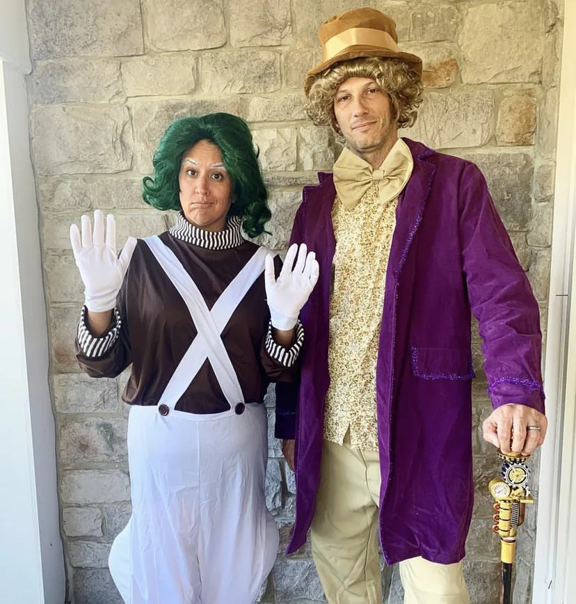 Willy Wonka and Oompa Loompa Costume