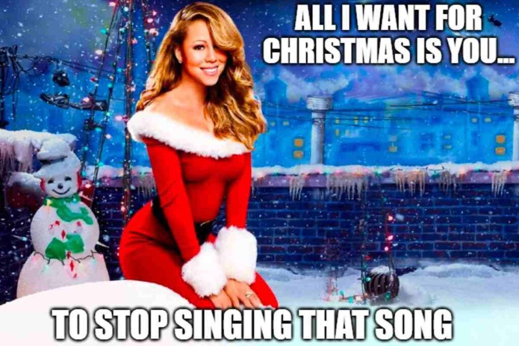 All I Want For Christmas is You Meme Mariah Carey