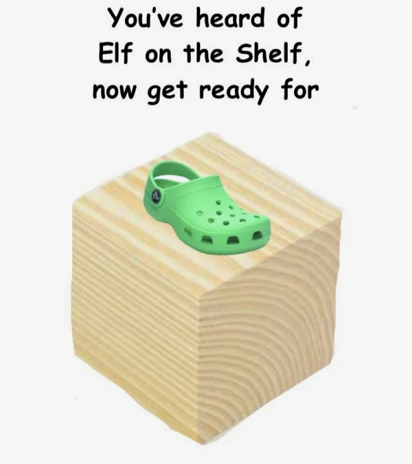 Croc on a Block meme