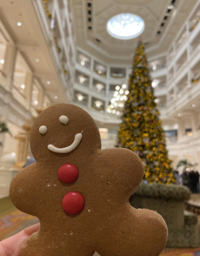 Gingerbread Cookies at Grand Floridian