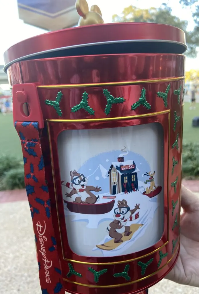 Holiday Music Box Popcorn Bucket