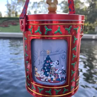 Holiday Musical Popcorn Tin Disney World