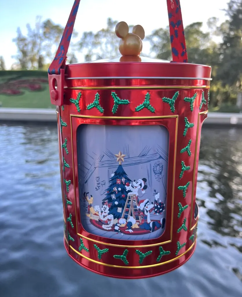 Holiday Musical Popcorn Tin Disney World