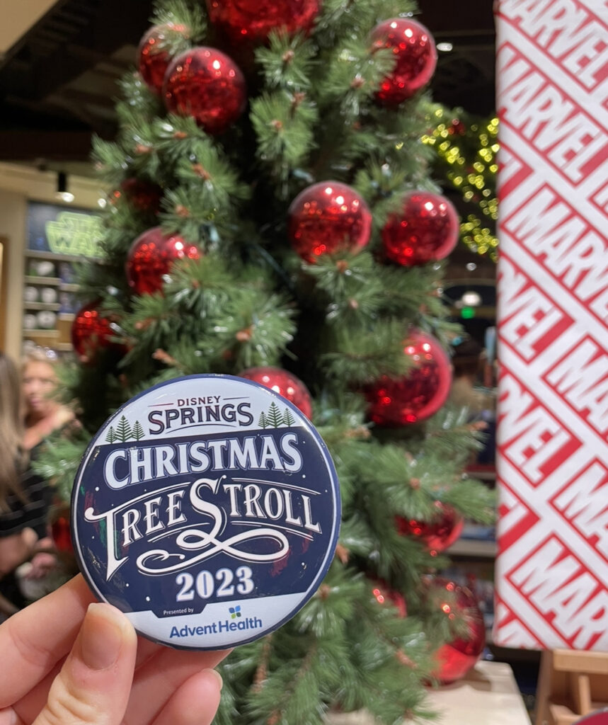 Disney Springs Christmas Tree Stroll Prize