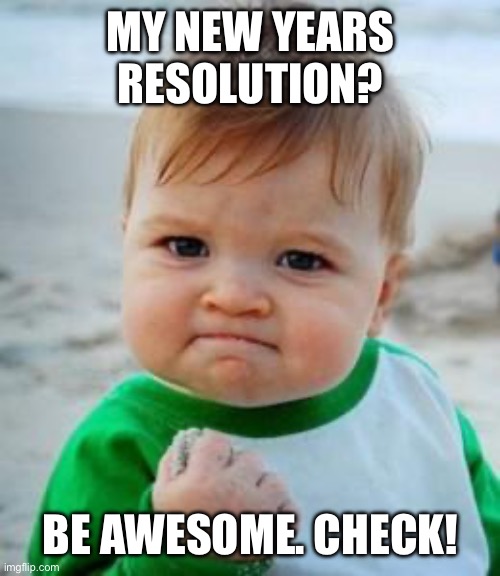 Funny New Years Resolution Meme