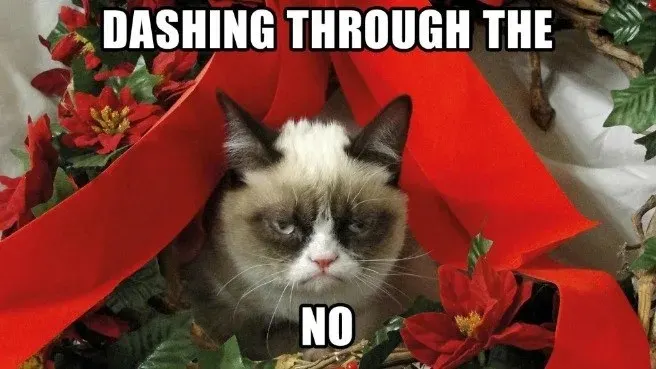 Grumpy Cat Christmas Meme