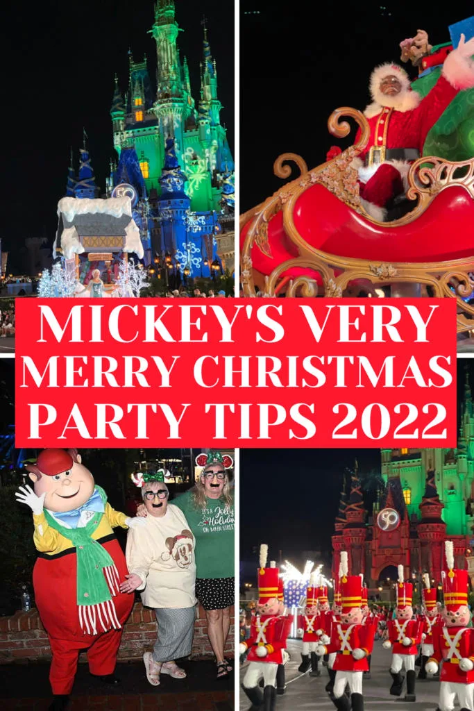 Mickey's Very Merry Christmas Party Tips