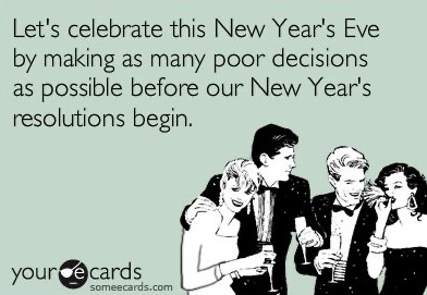 New Years Eve Meme for Partiers