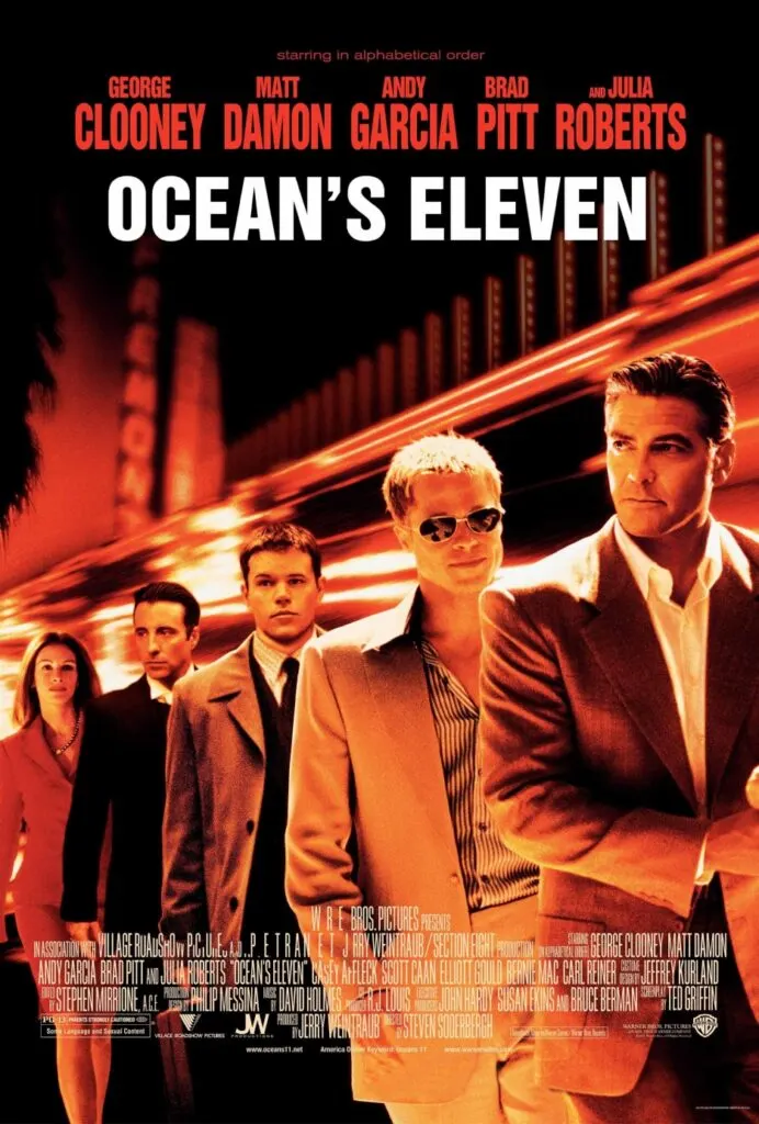 Ocean's Eleven New Years Eve Movie for Teens