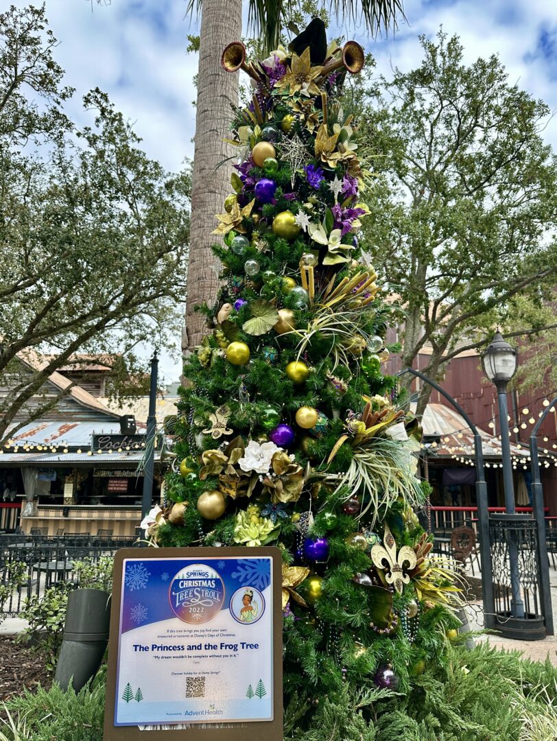 2022 Disney Springs Christmas Tree Stroll Answers and Locations - Lola ...