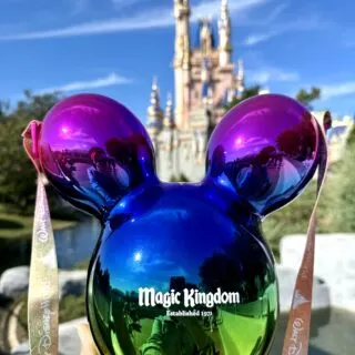 Rainbow Mickey Balloon Popcorn Buckets