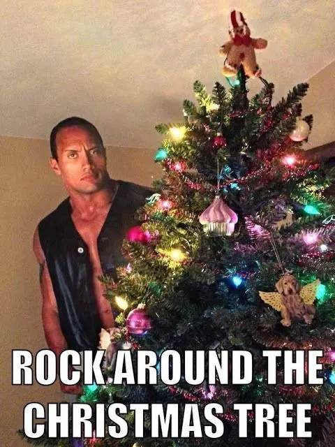 Rock Around the Christmas Tree Meme