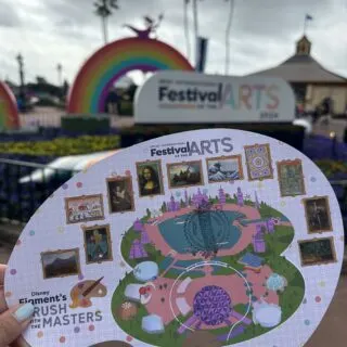 Completed Figment Scavenger Hunt Map 2024 with Answers