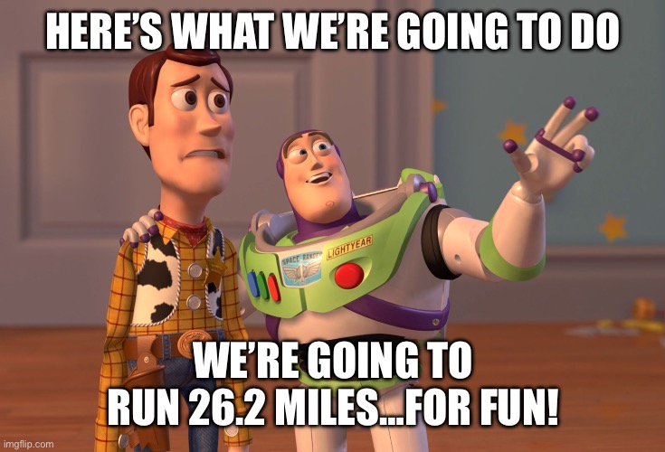 Marathon runDisney Meme