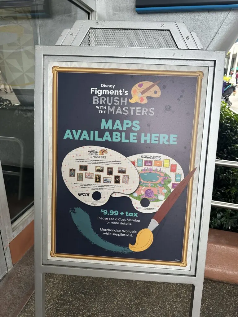 Where to Buy Figment's Brush with the Masters Maps